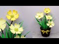 Cara Membuat Bunga Hias dari Botol Plastik Bekas | DIY Plastic Bottle Flower Ideas