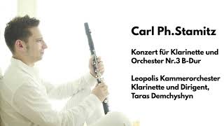 Carl Ph.Stamitz:Clarinet Concerto No.3;Taras Demchyshyn clarinet & conductor (2010 Lviv,Ukraine)