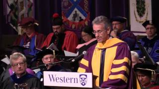 John Krebs - Autumn Convocation, October 22, 2015