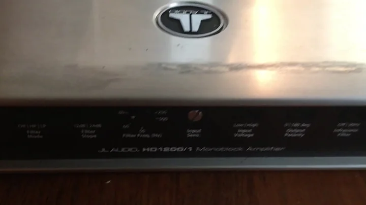 JL HD 1200/1 monoblock