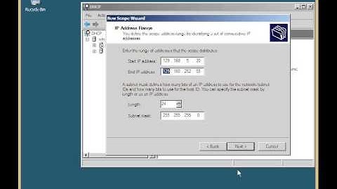 8 9 Configuring DHCP scopes