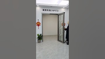 The latest designed sliding door system PT door has sliding and flat opening functions which #doors
