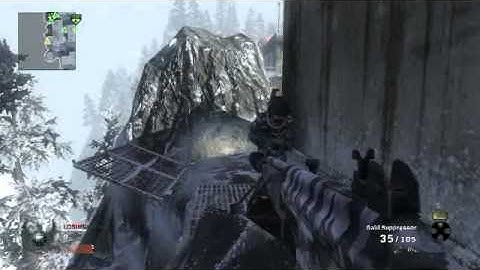 Black Ops - Tactical Insertion Fail (Tomahawk x2 kill)