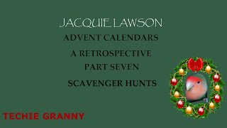 Scavenger Hunts - Jacquie Lawson Retrospective Part 7