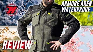 REVIEW chaqueta moto 4 ESTACIONES Aren, ¡para TODO EL AÑO! 🌧️☀️ -