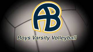 Acton Boxborough Varsity Boys Volleyball vs  Cambridge April 24, 2019