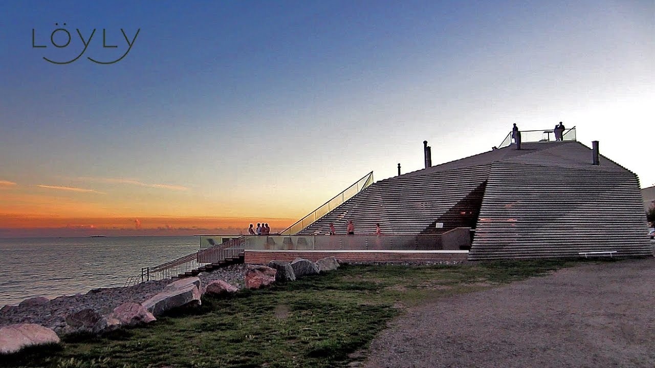 Löyly Sauna & Restaurant Modern Exterior & Interior Design Tour