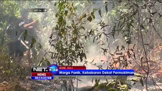 Kebakaran Hanguskan Lahan Jati Kawasan Hutan Lindung di Bone - NET24