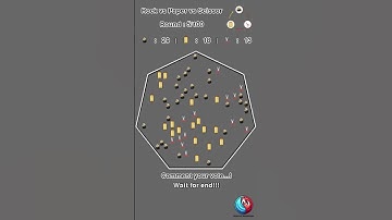Rock vs Paper vs Scissor | Round 5/100 | #arenaofsimulations #animated #rockpaperscissors