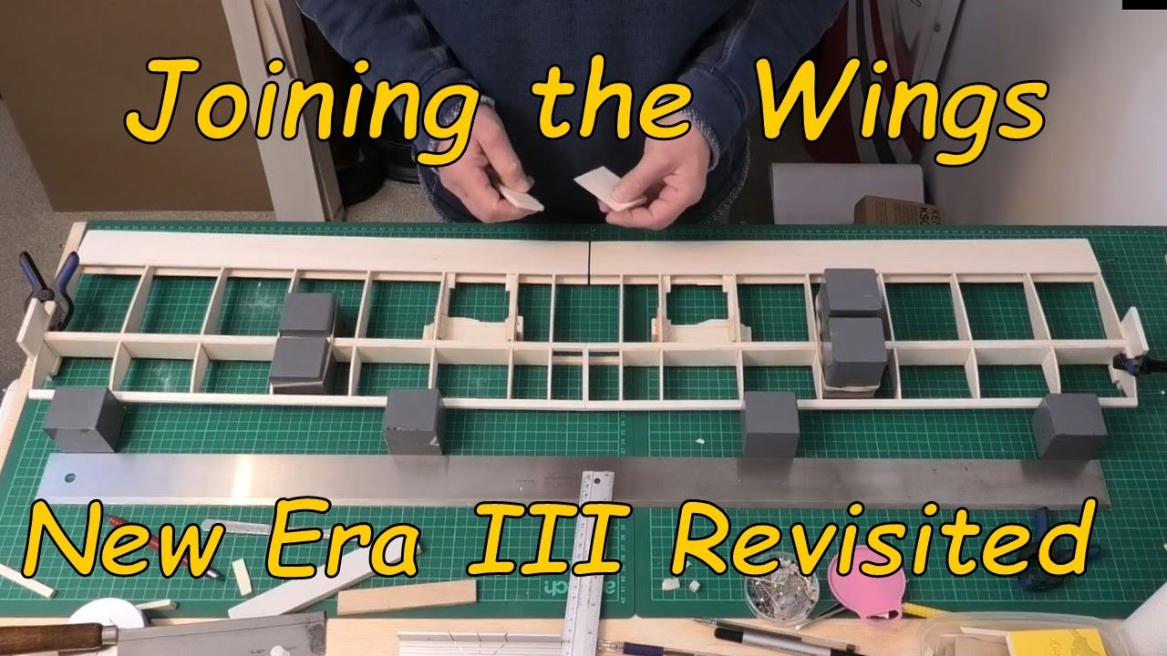 Новая Эра III: Возвращение: Часть 5 — Присоединение крыльев — 45-дюймовый радиоуправляемый самолё...