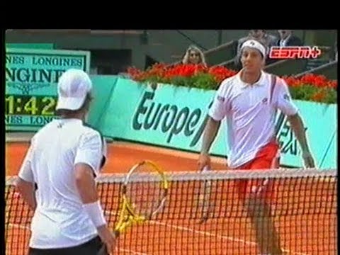 Gaudio vs Hewitt Puntazo Inédito