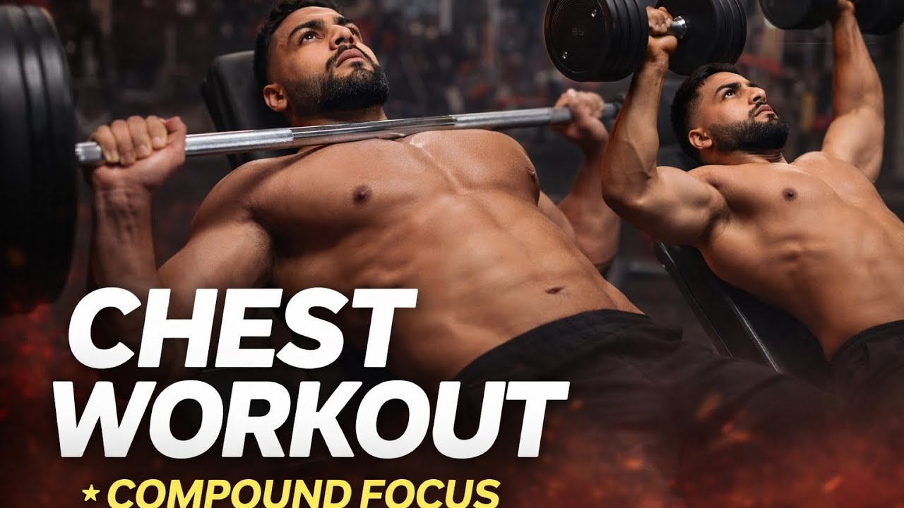 Chest Compound Chest workout “compound focus” - YouTube