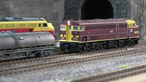 Auscision Models HO scale NSWGR 44 Class Diesel Locomotive review
