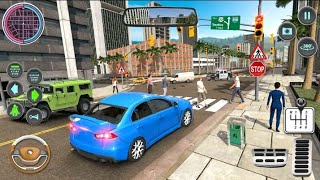 modern car driving school car parking game #offlinegame#cardriving#carparking screenshot 2