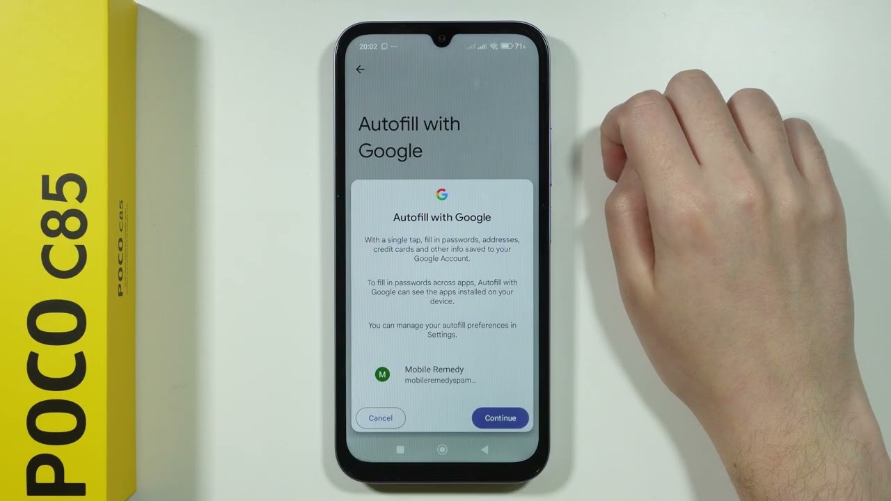 POCO C85: How to Find Saved Passwords (Password Manager) - YouTube