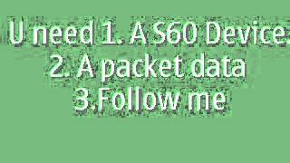 Free Internet With Oper 7.0.Sisx