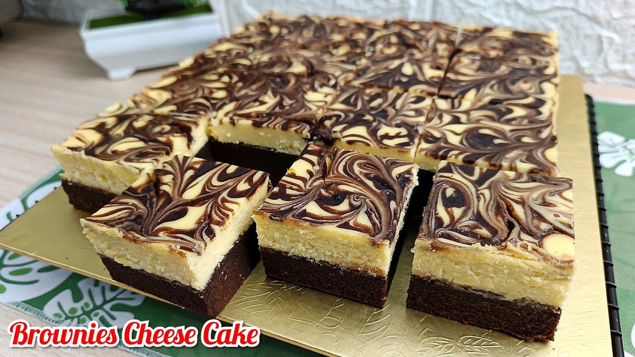 BROWNIES CHEESE CAKE SIMPLE ENAK BUATNYA GAMPANG DIADUK ADUK SAJA TANPA MIXER ‼️ YouTube