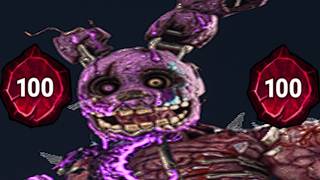 Dei P100 no Springtrap e me arrependi... - Dead by Daylight (Gameplay Sem Comentário)
