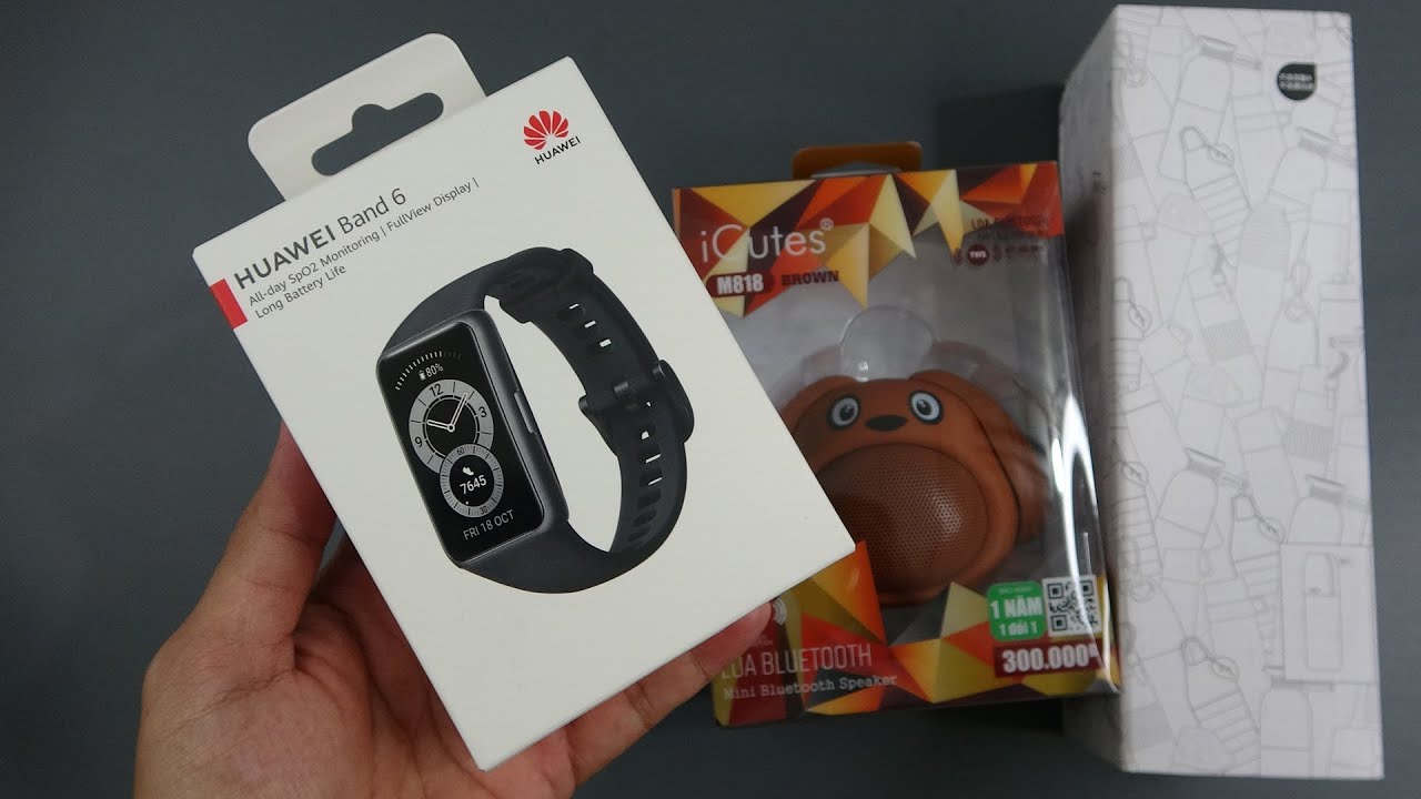 Huawei band 6 unboxing | How to connect your android phone - YouTube