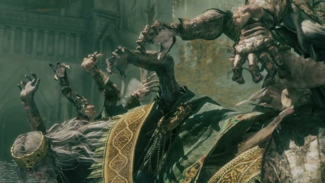 ELDEN RING Godrick the Grafted Cutscene YouTube