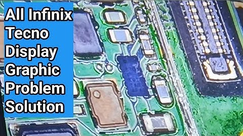 Infinix Tecno Display Graphic Problem Solution | tecno spark 8c display problem solution