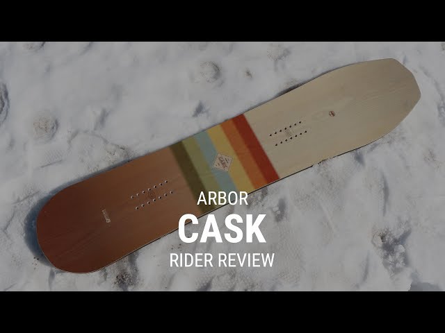 arbor cask アーバー　カスク　パウダーボード Arbor Cask: Powder Board Review 2019 - Snowboarder