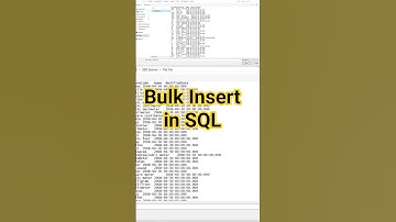 Bulk Insert Task | SSIS Tutorial | #ssis #sqlserver #education #treding #tranding