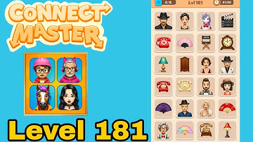 Connect master match puzzle level 181 solution walkthrough 