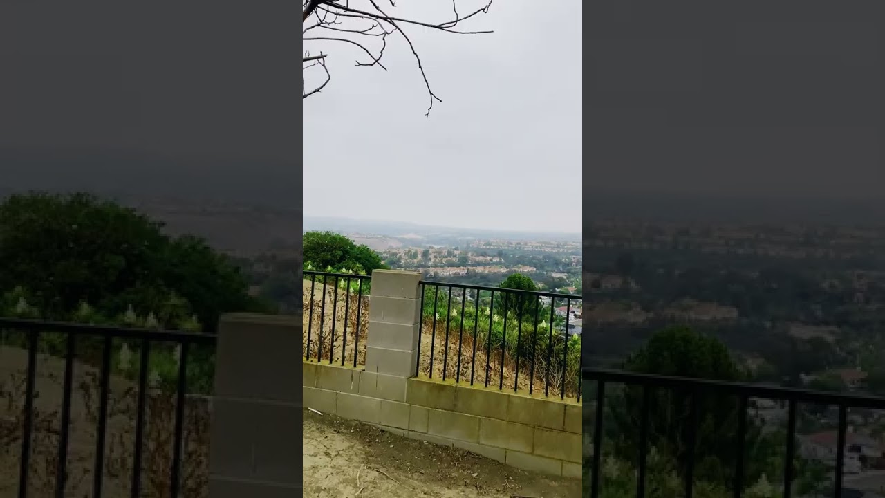 Утренняя пробежка в Калифорнийском гетто) накрыло дождиком ) - YouTube