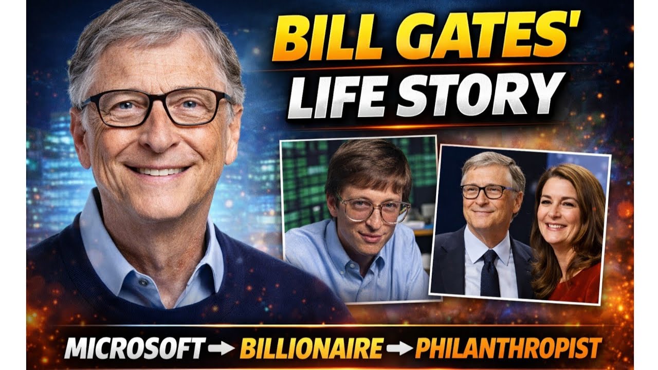 🤯Bill Gates Full Life Story | From Student to Microsoft Billionaire Bill Gates Biography | 🤩 ...