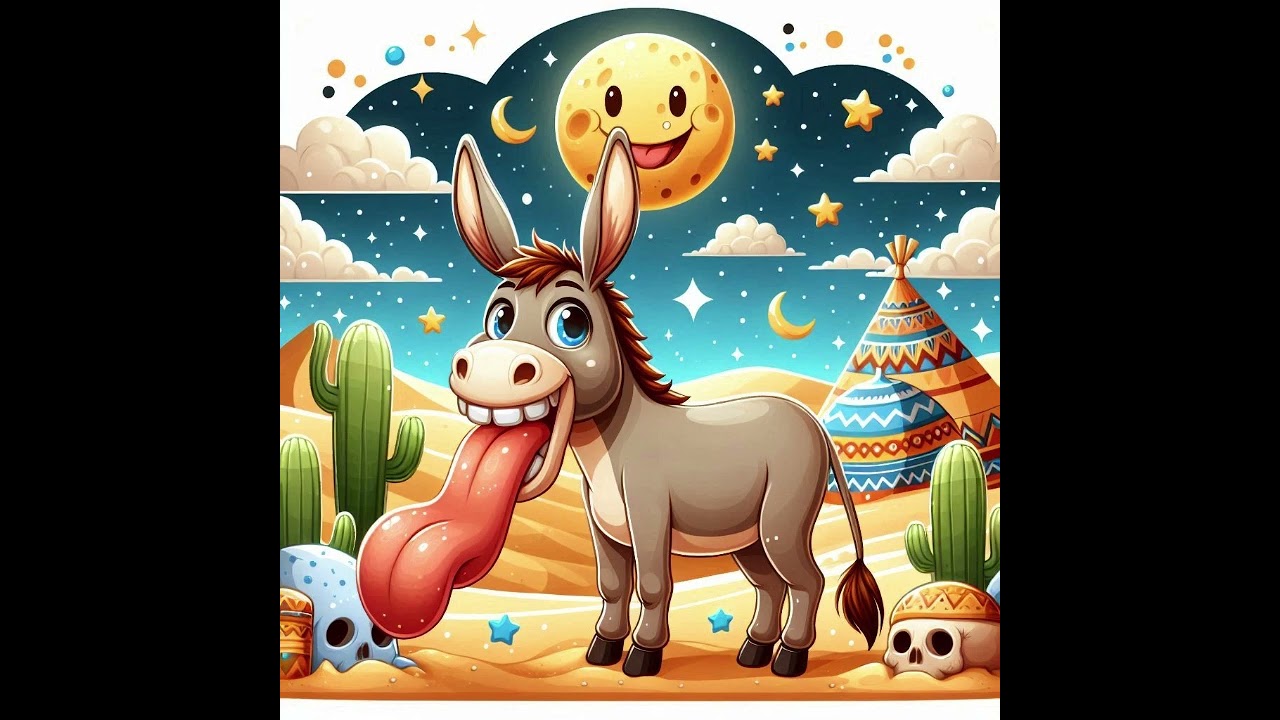 DANNY THE TONGUE TASTIC DONKEY