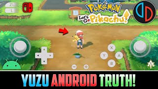 Yuzu Android - The TRUTH! Pokemon Let's Go Pikachu Gameplay Test | 30FPS?