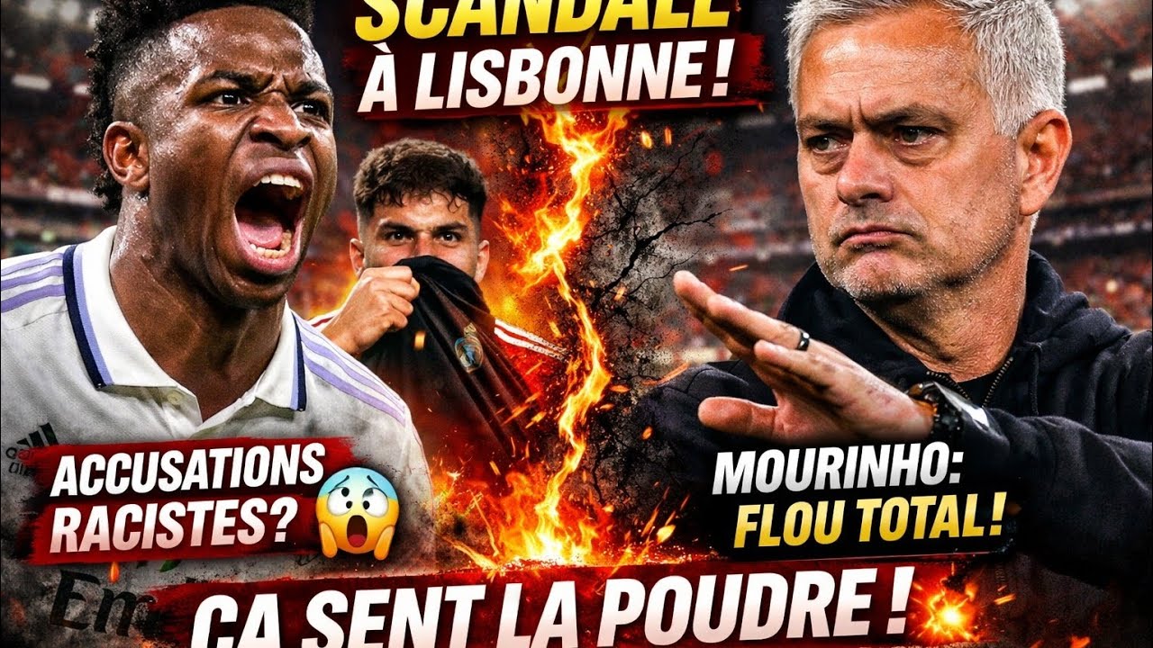 🚨 SCANDALE À LISBONNE : VINICIUS ÉCOEURÉ PAR MOURINHO… ÇA SENT LA POUDRE EN LIGUE DES CHAMPIONS ! 🚨