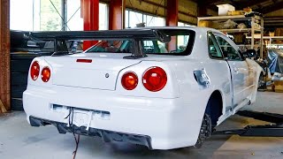 Nissan Skyline GT-R R34 by Built By Legends | Godzilla Reborn