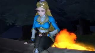 Zelda (BOTW) Farting By The Camefire