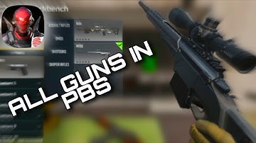 ALL GUNS IN WARZONE MOBILE CLONE!! (PROJECT:BLOODSTRIKE)