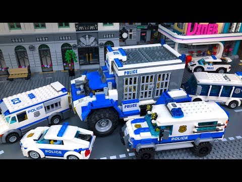 Полицейский Вездеход 🚔 Арест Банды 💣 LEGO Мультики про Полицию