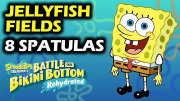 Jellyfish Fields Walkthrough: All Golden Spatula Locations | Spongebob Squarepants Rehydrated
