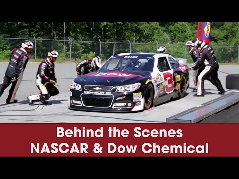 Behind the Scenes with NASCAR & Dow Chemical