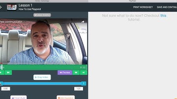 Cropping Video in Playposit