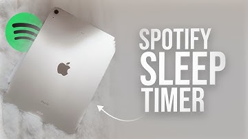 How to Set a Sleep Timer on Spotify iPad (tutorial)