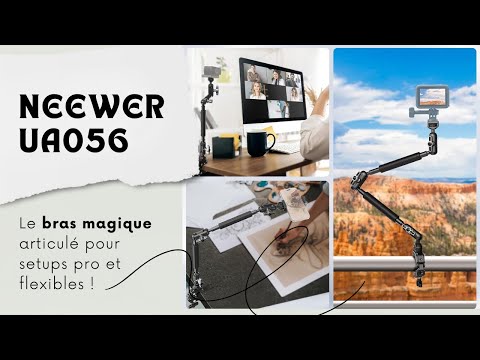 Neewer UA056 🛠️ : Le bras magique articulé 30" pour setups pro et flexibles !