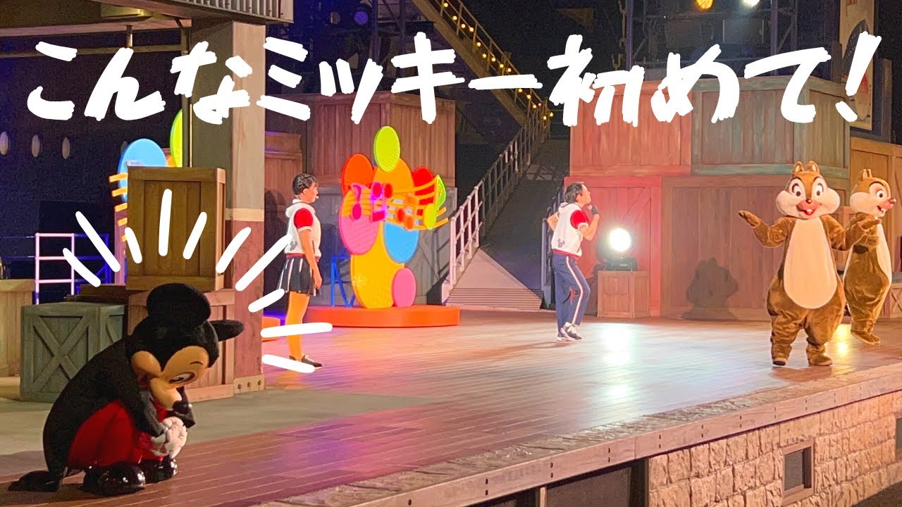 ミッキーより飛び跳ねて盛り上がる会場【大人のジャンボリー】ディズニーシー Jamboree Mickey!