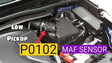 How to Fix P0102 Mass Airflow Circuit Low || Toyota Camry