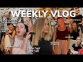 WEEKLY VLOG: new hair for fall, decorating for halloween, grocery haul, workwear shopping, errands