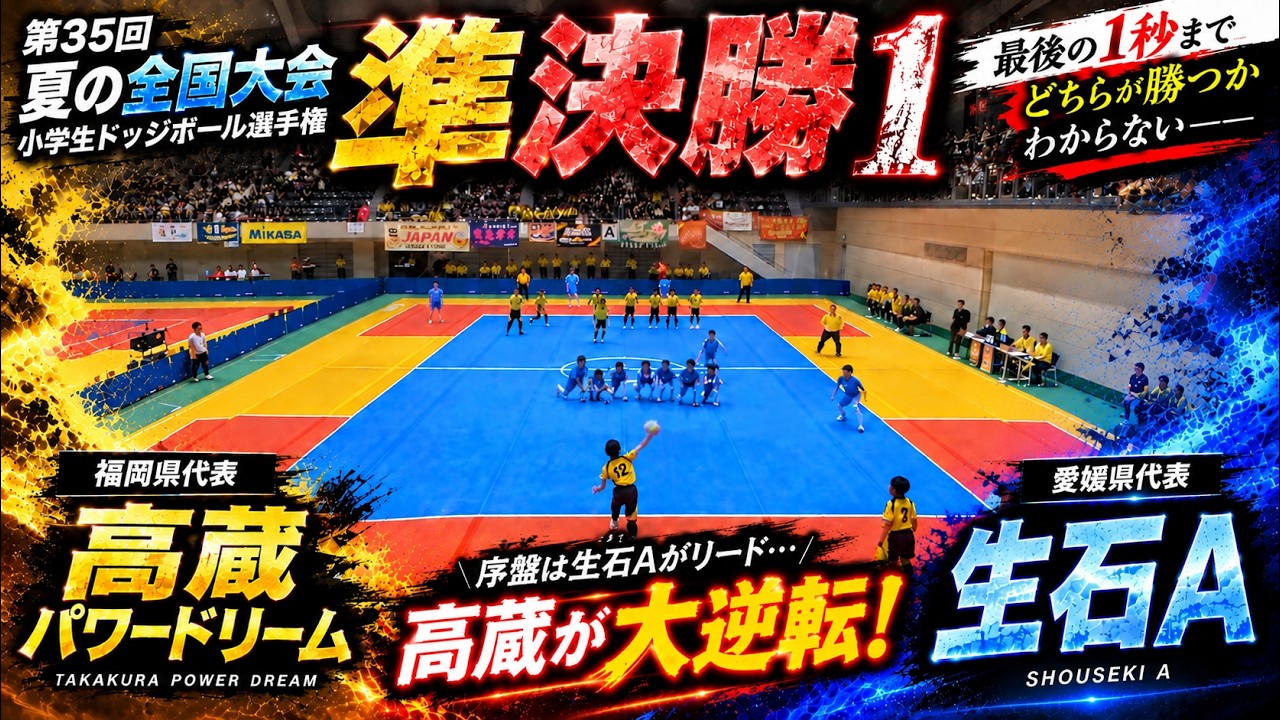Dodgeball] 35th Summer National Championship Semifinals 1