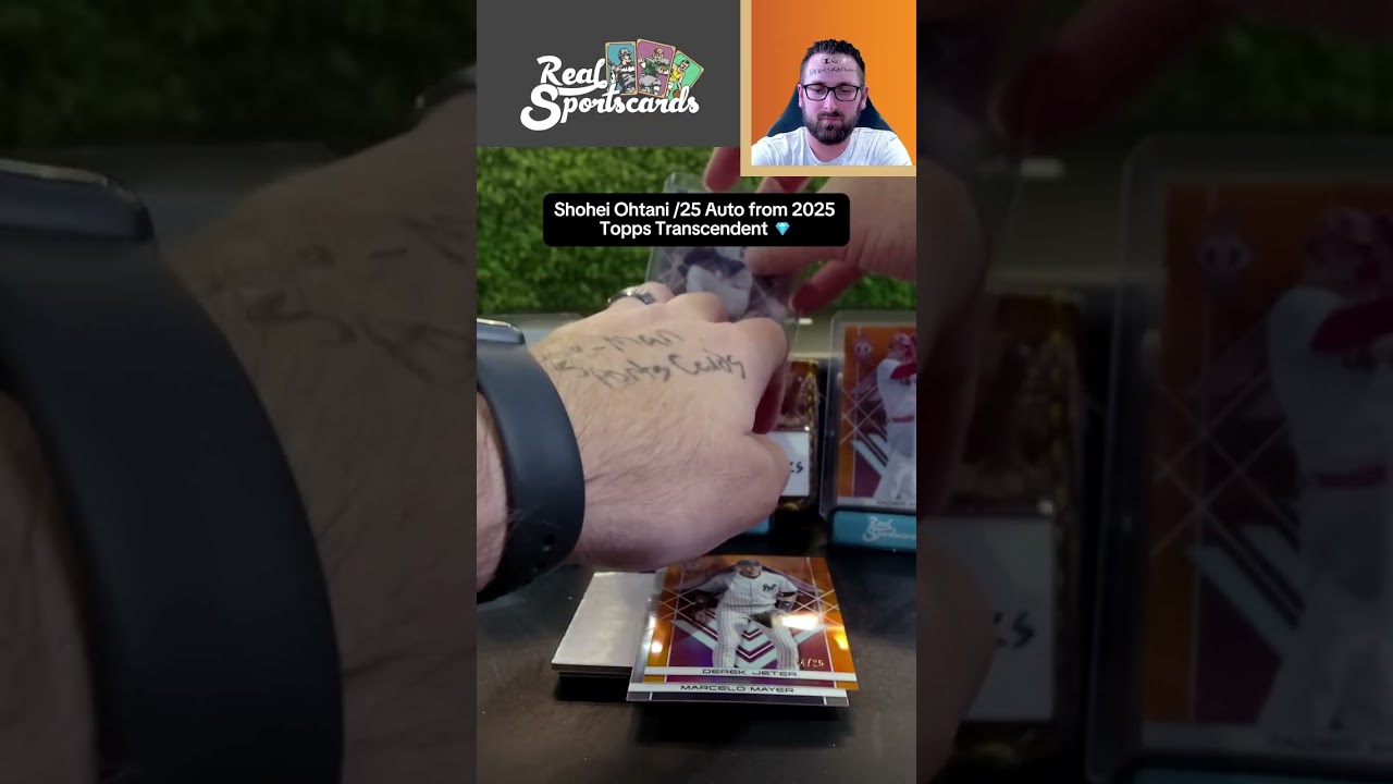 Shohei Ohtani Auto /25 from 2025 Topps Transcendent 💎