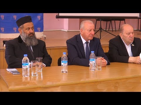 ჯამლეტ ხუხაშვილი სოხუმის უნივერსიტეტში - სტუმრები: იაკობ გაგულაშვილი და შაბთაი ცური