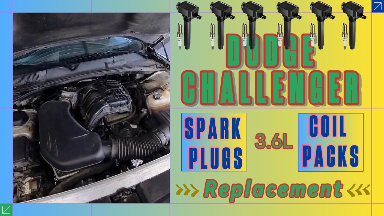 Dodge Challenger 3.6 V6 Tune-Up | Spark Plugs & Coil Packs