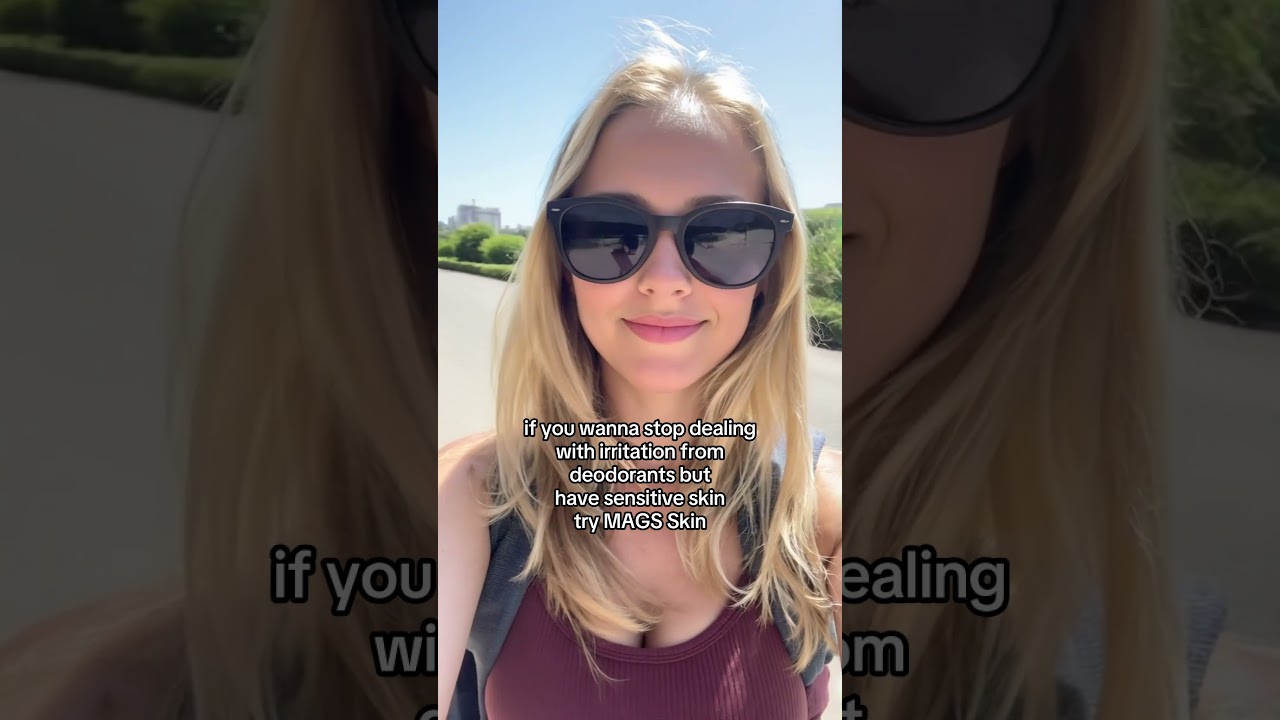 if you wanna stop dealing with irritation from deodorants but have sensitive skin try MAGS Skin